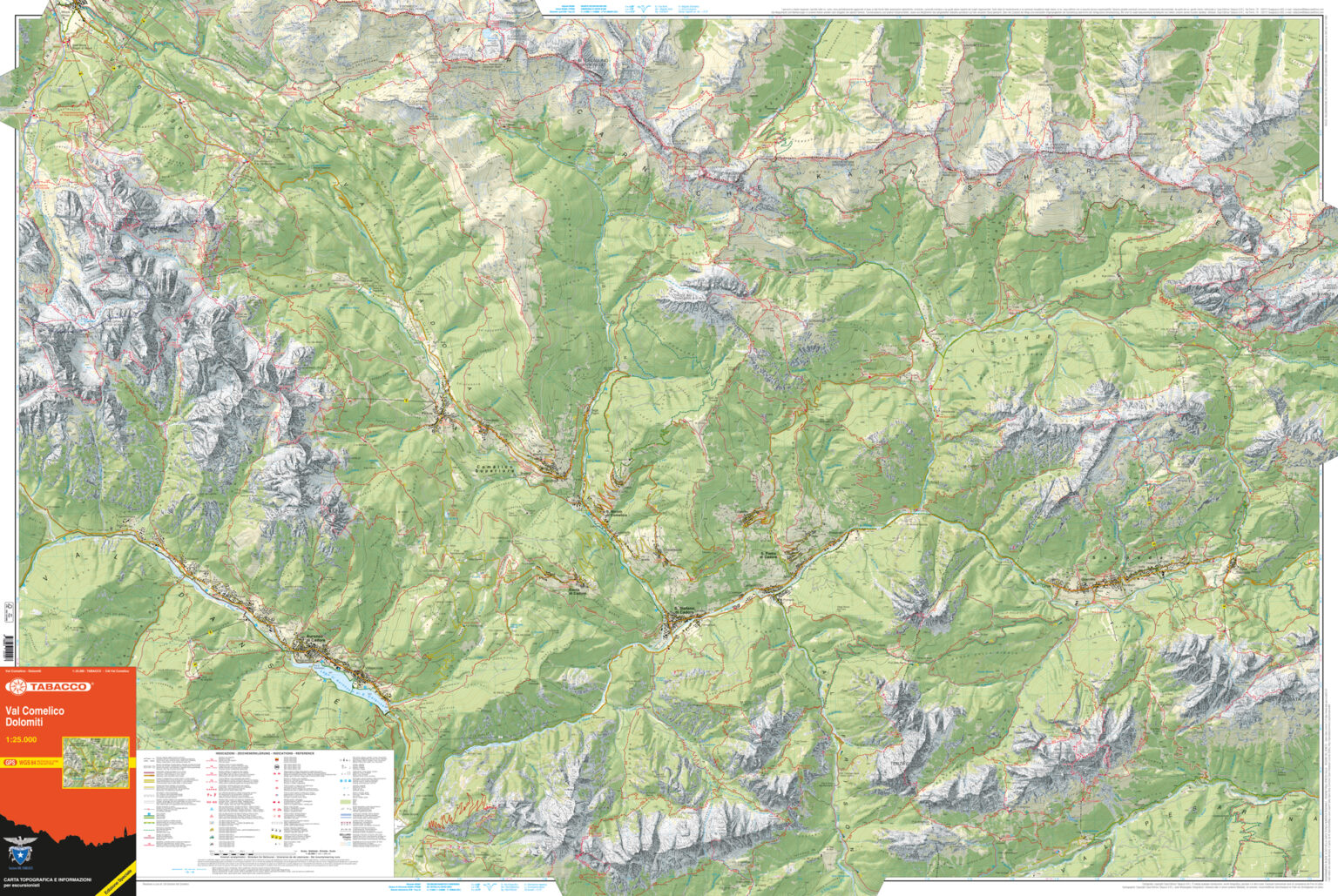 Val Comelico Dolomiti VCOM – Tabacco Editrice